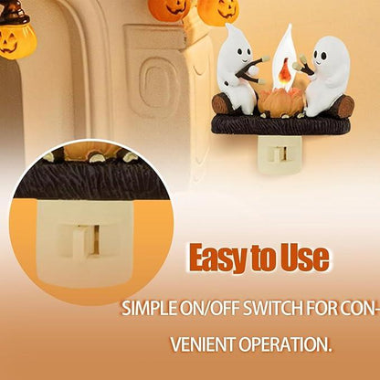Ghost Campire Flickering Nightlight