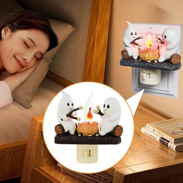 Ghost Campire Flickering Nightlight