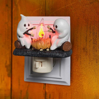 Ghost Campire Flickering Nightlight