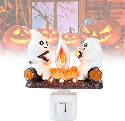 Ghost Campire Flickering Nightlight