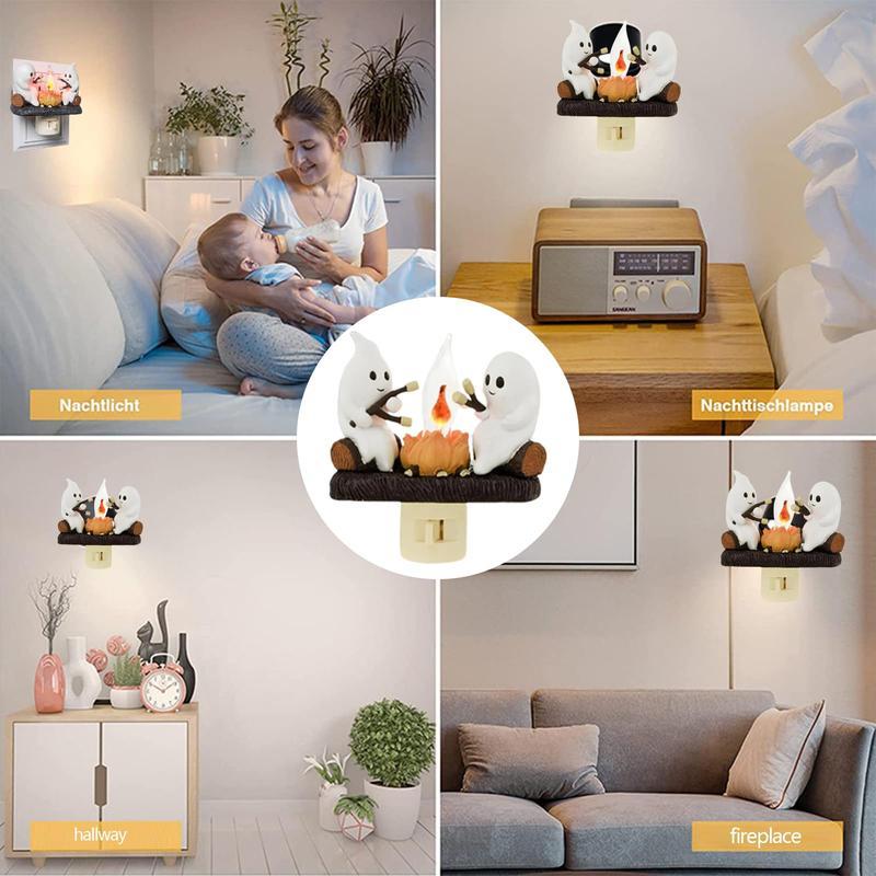 Ghost Campire Flickering Nightlight